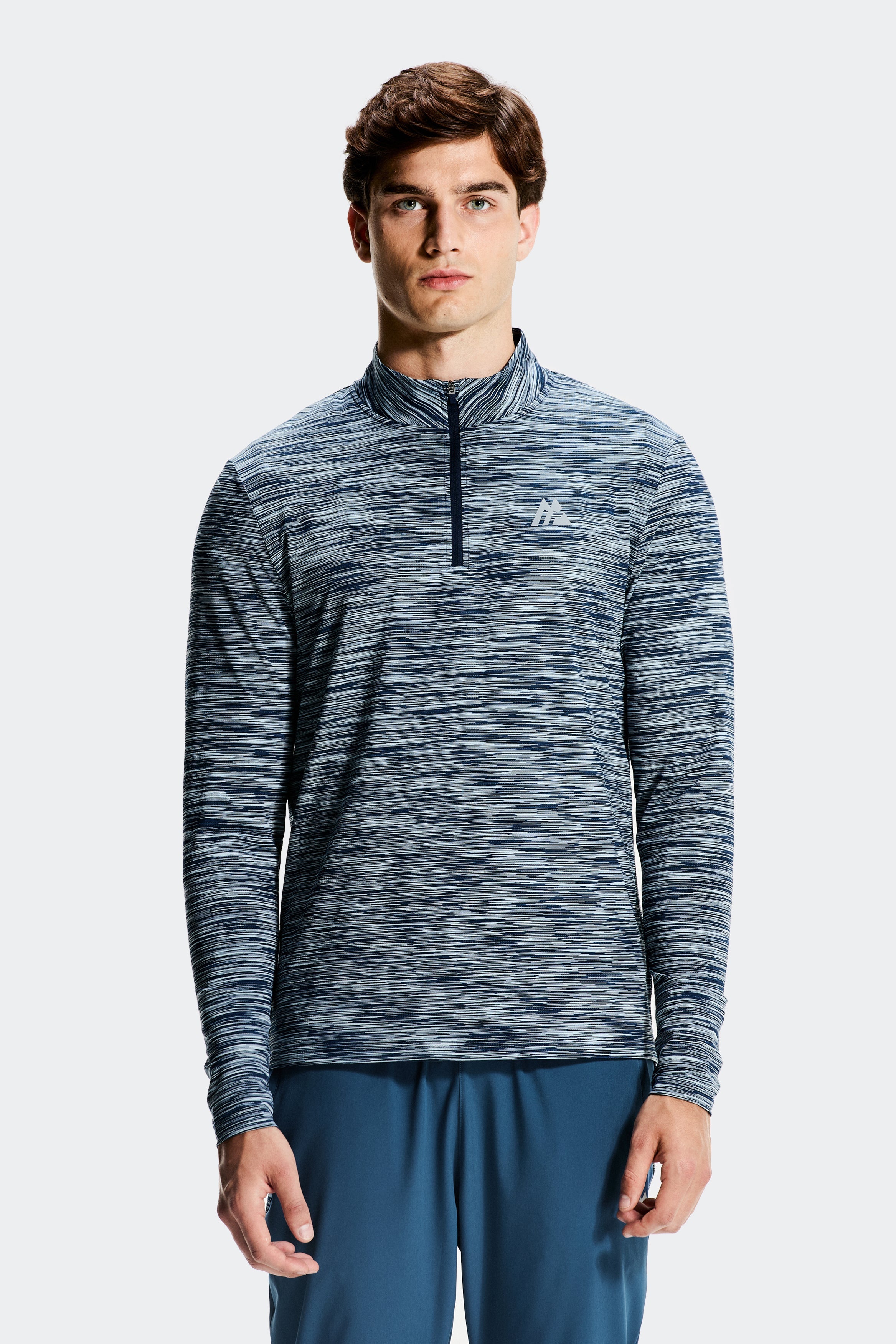 Montirex Trail 1/4 Zip Blue, Navy, Blue