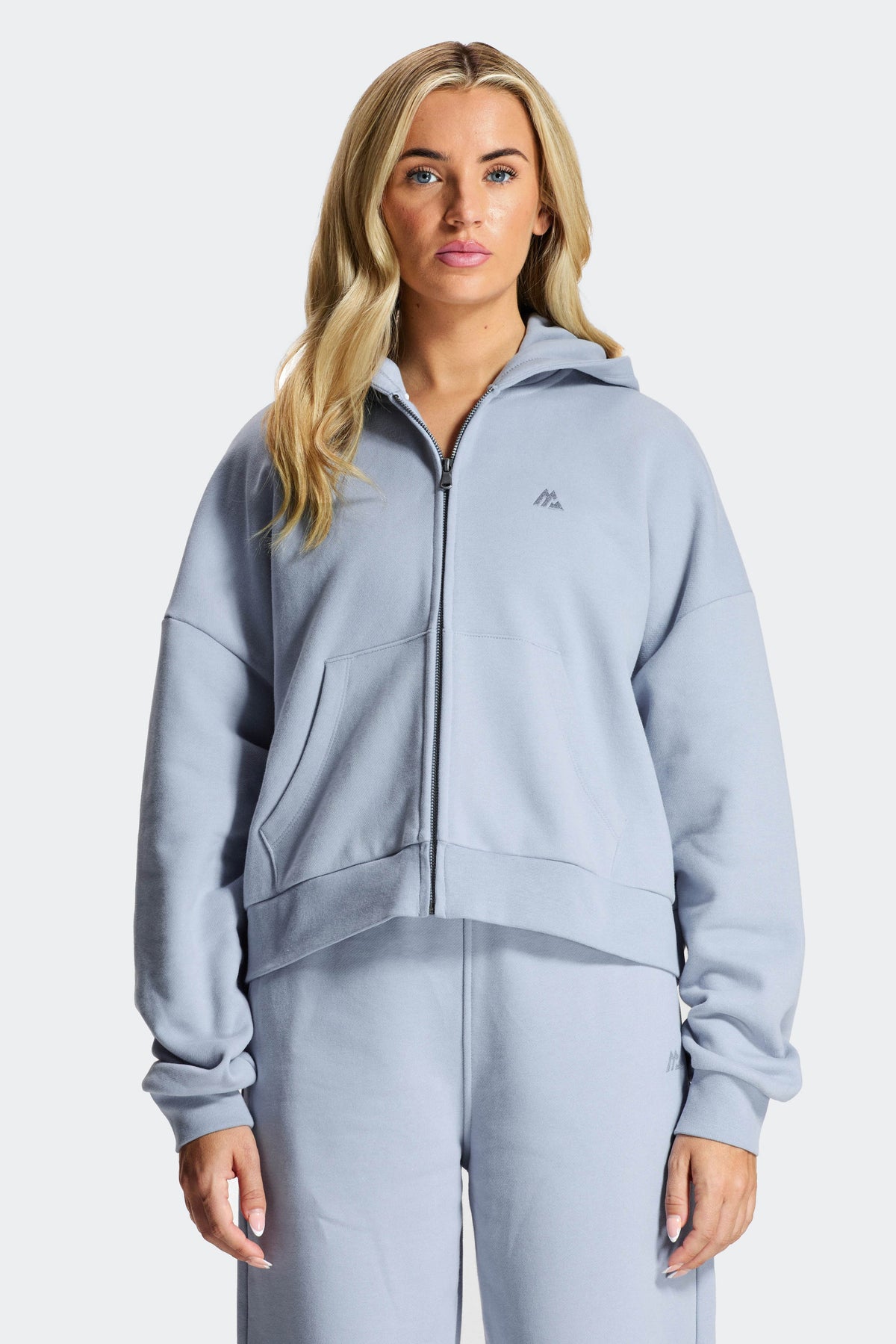 Montirex Women's Form Full Zip Hood - Blue (MTXW1710-2353)