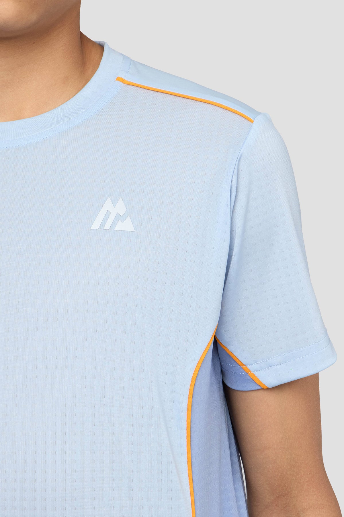 Montirex Junior Chroma T-Shirt - Summer Mist Cloudy Blue Tangerine Glow