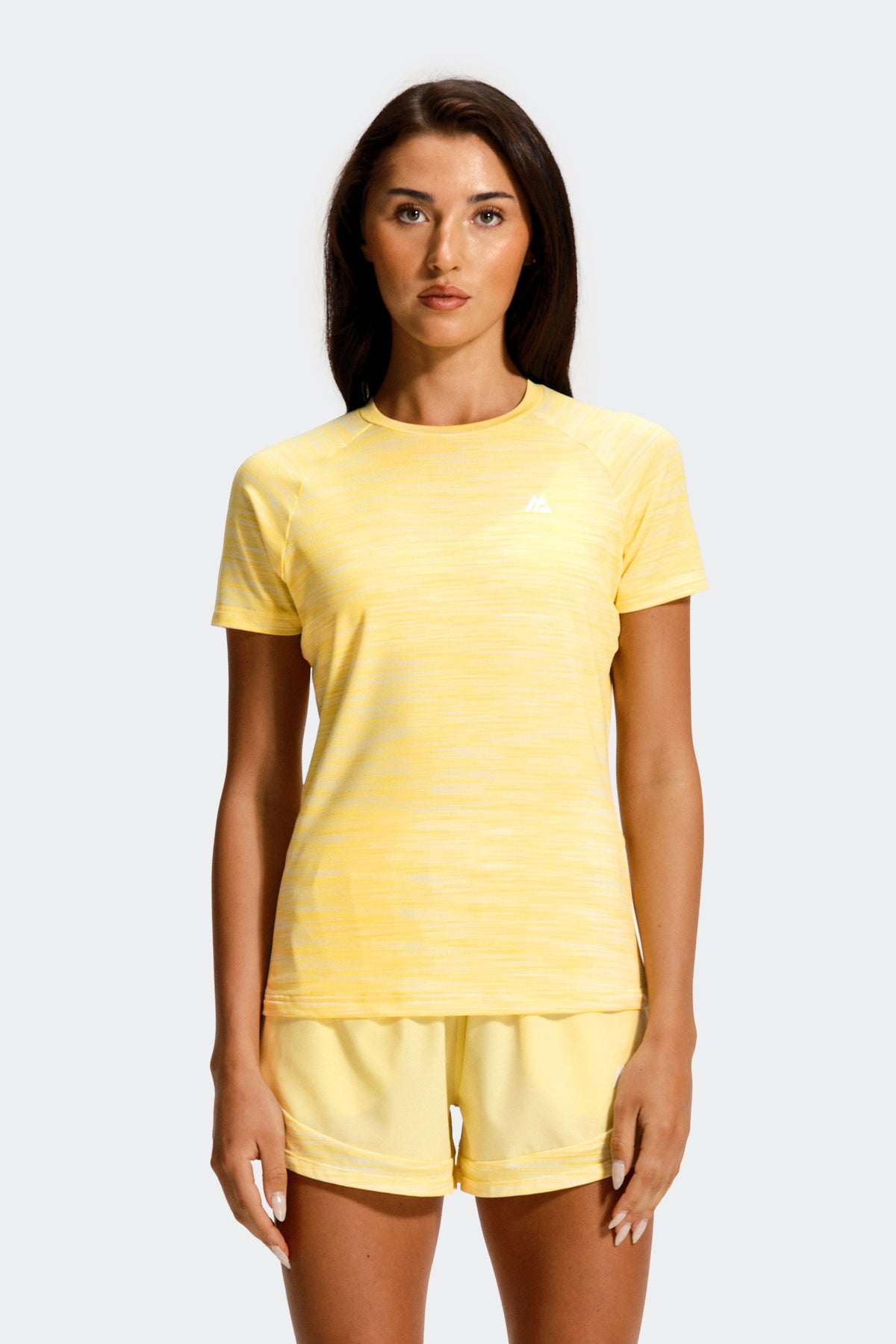 Montirex Women's Trail T-Shirt - Yellow/White