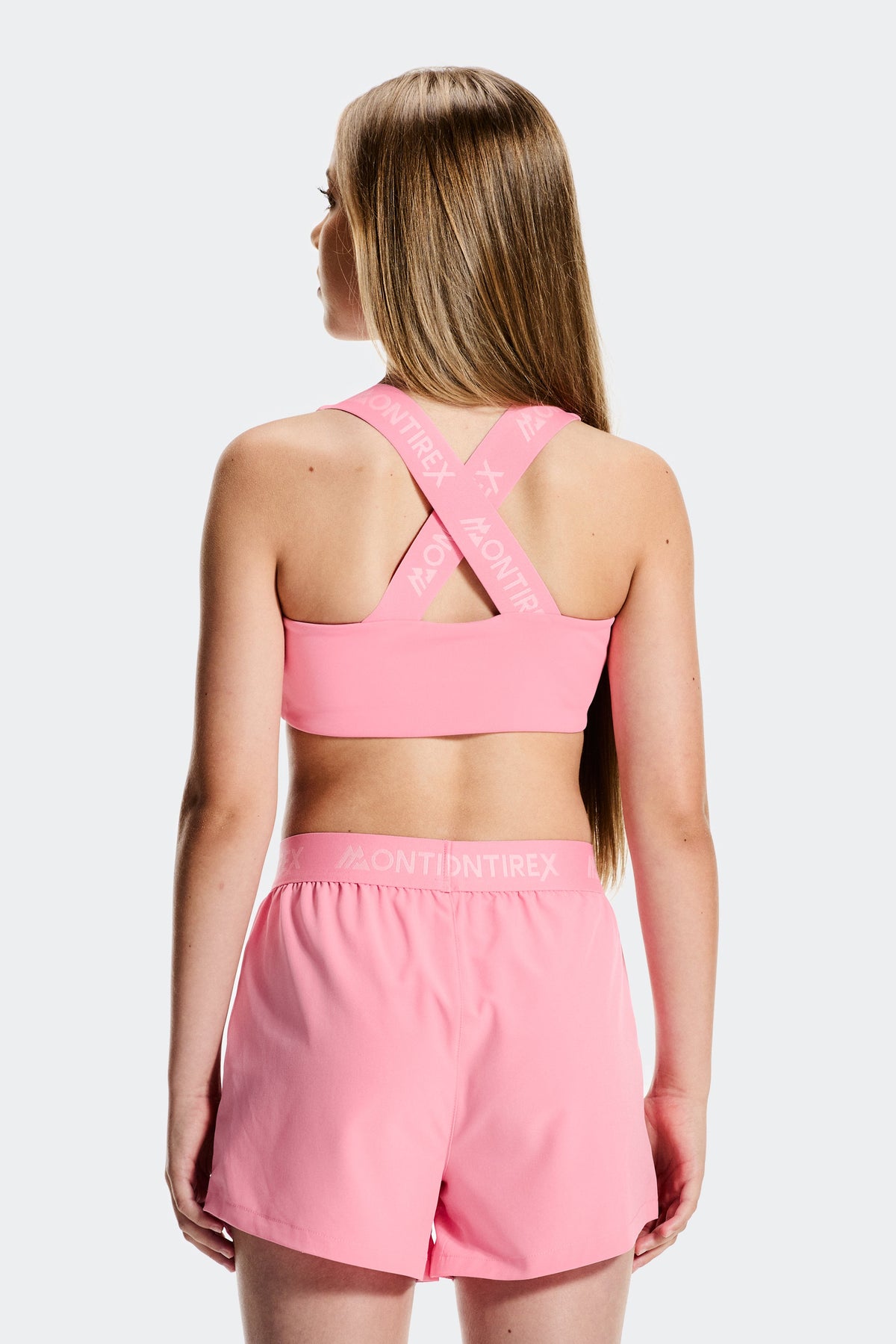 Montirex Girls' Icon Bra Top - Sweet Pink