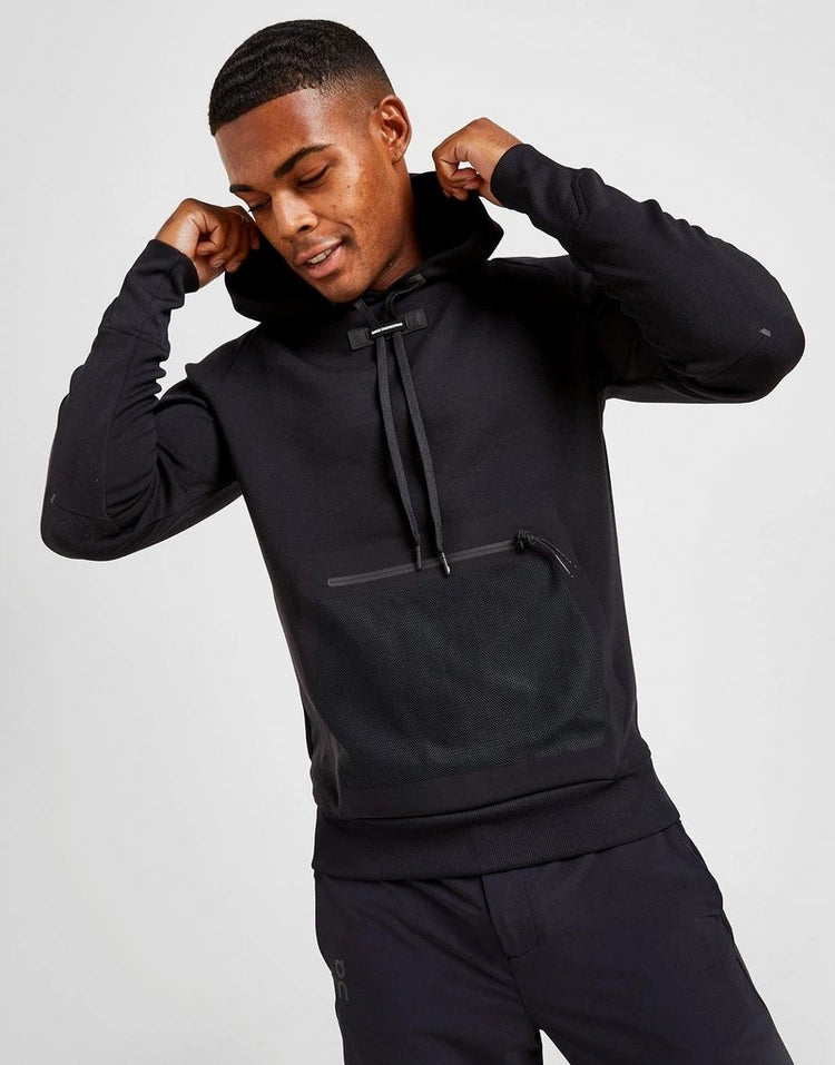 ON RUNNING TECH HOODIE - BLACK