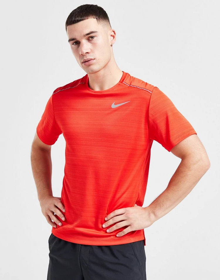 NIKE MILER T SHIRT - RED