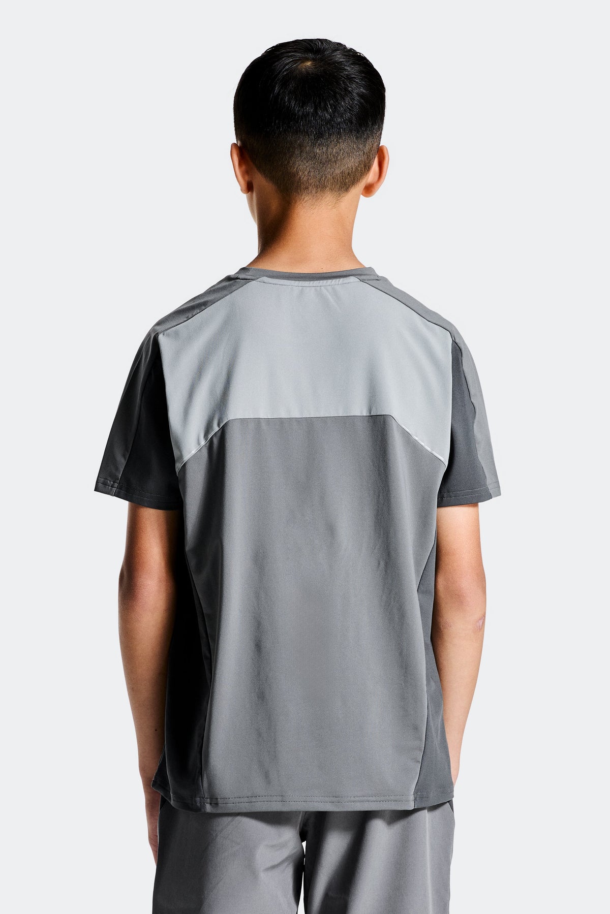 Montirex Junior Cerberus T-Shirt - Cement Grey Platinum Grey Asphalt