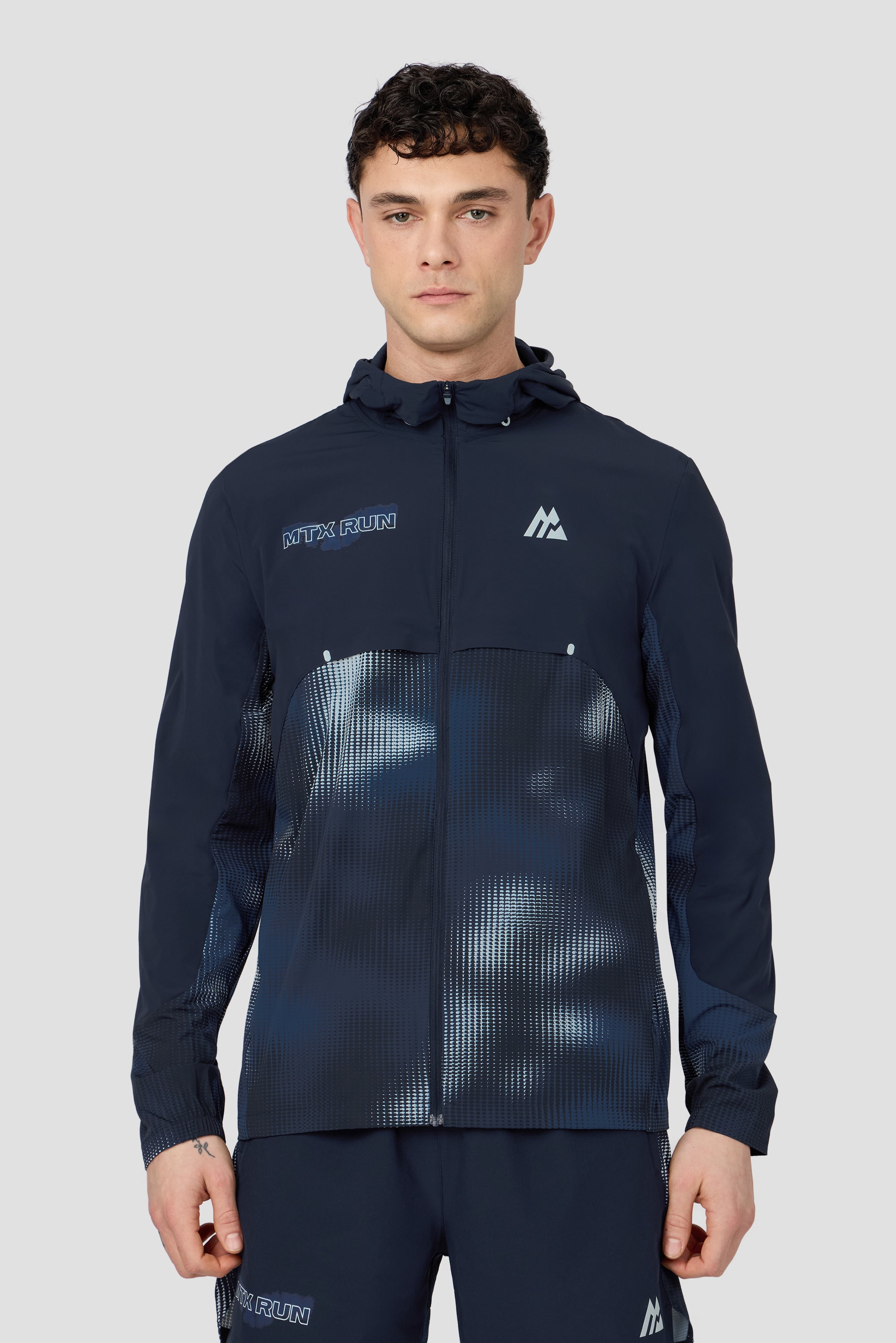 Montirex MTX Run Disperse Windbreaker Blue