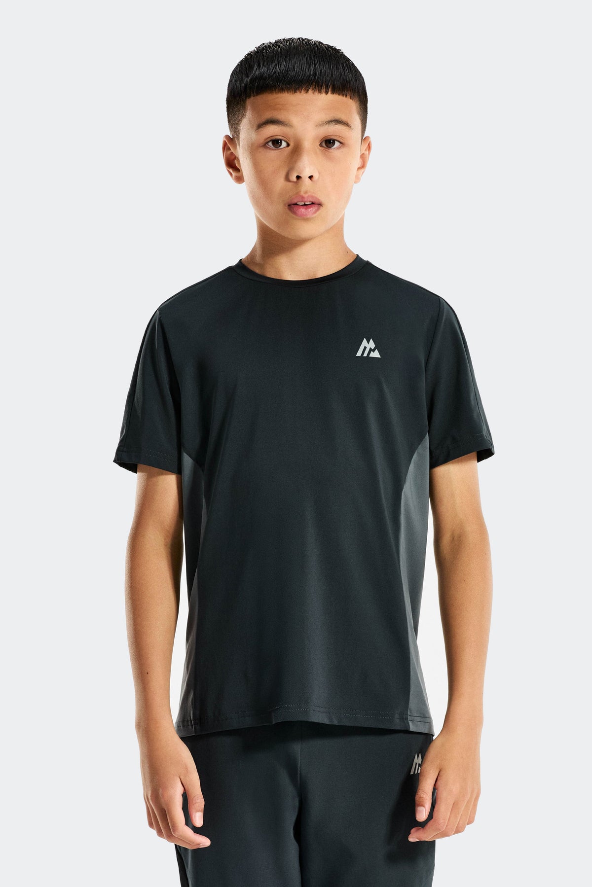 Montirex Junior Altrus T-Shirt - Black Onyx Slate Grey