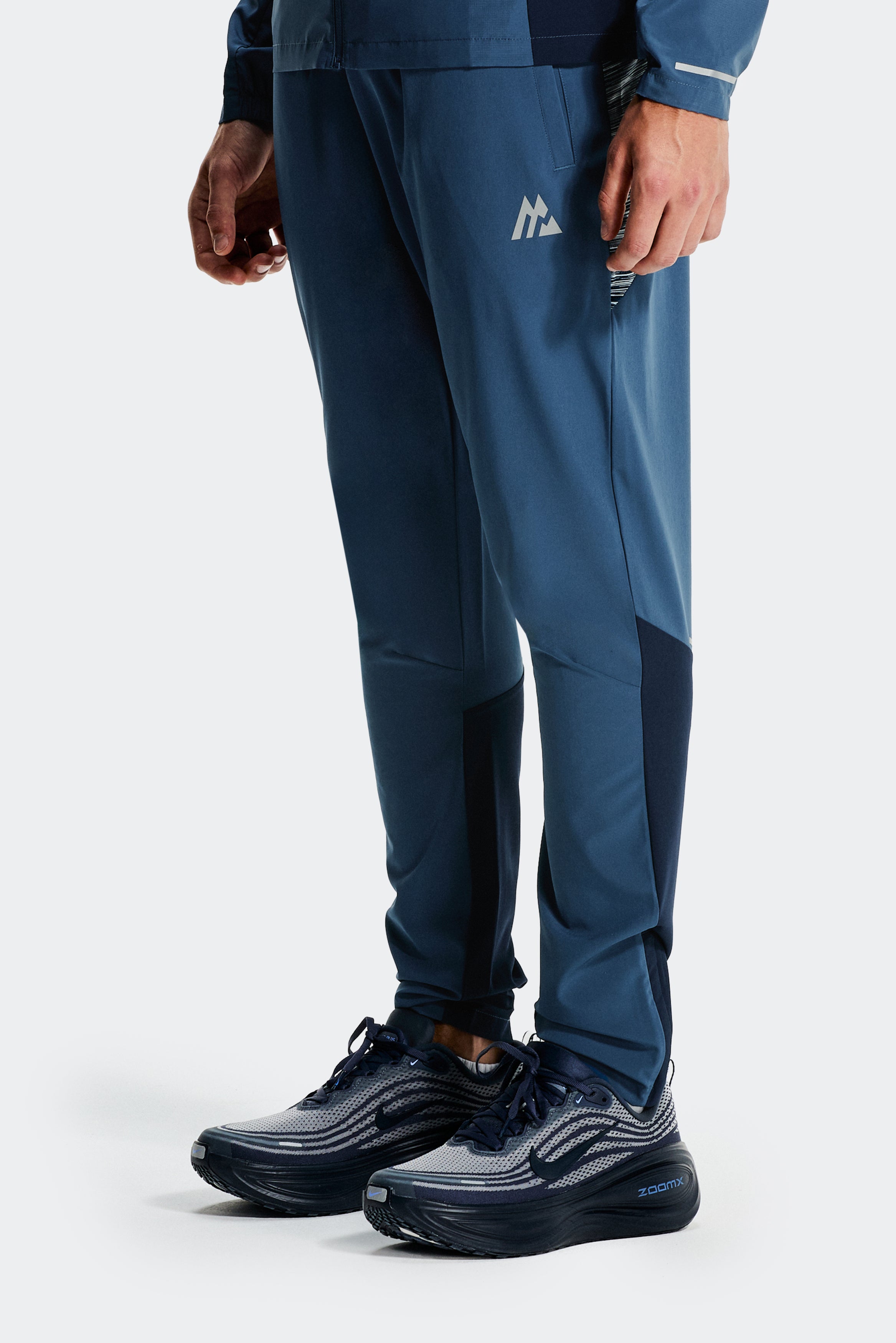 Montirex Trail Panel Running Pant Blue, Navy, Blue