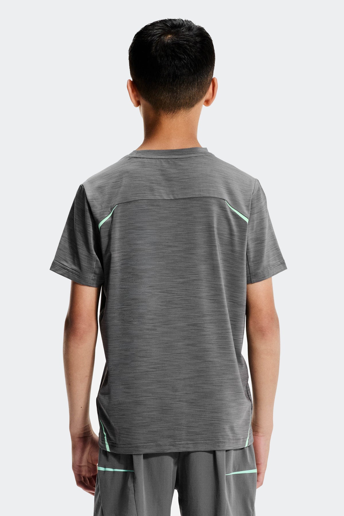 Montirex Junior Ignite T-Shirt - Cement Grey Duck Egg