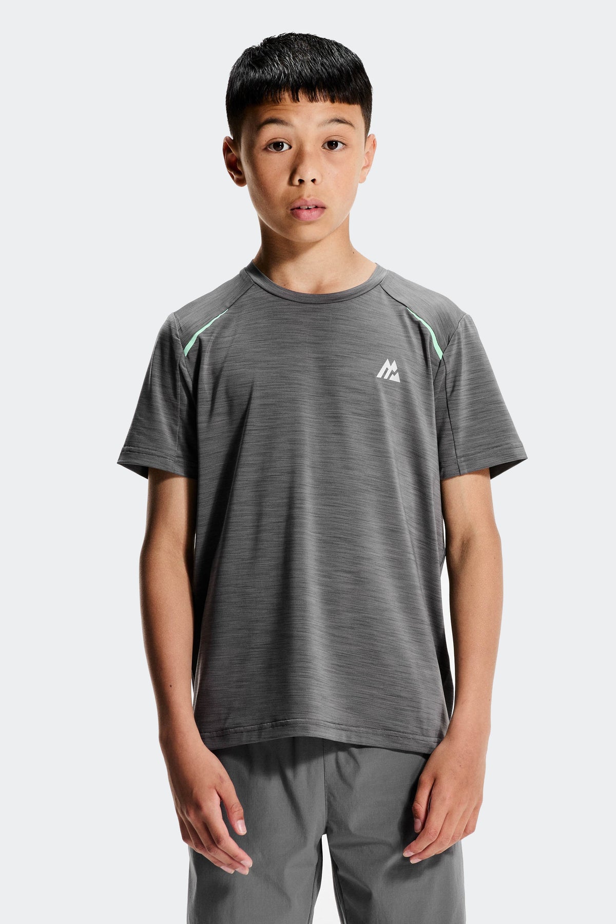 Montirex Junior Ignite T-Shirt - Cement Grey Duck Egg