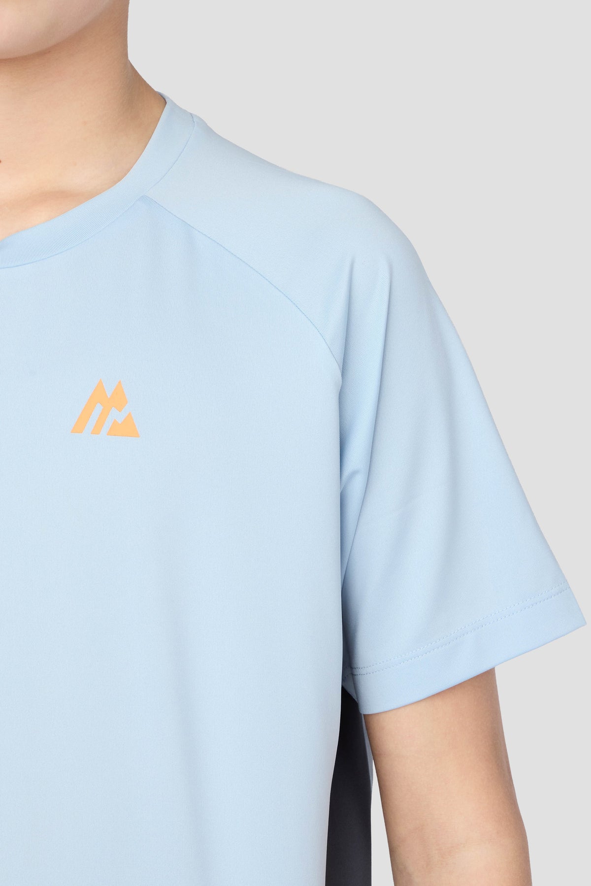 Montirex Junior Optic T-Shirt - Summer Mist Slate Grey Tangerine Glow