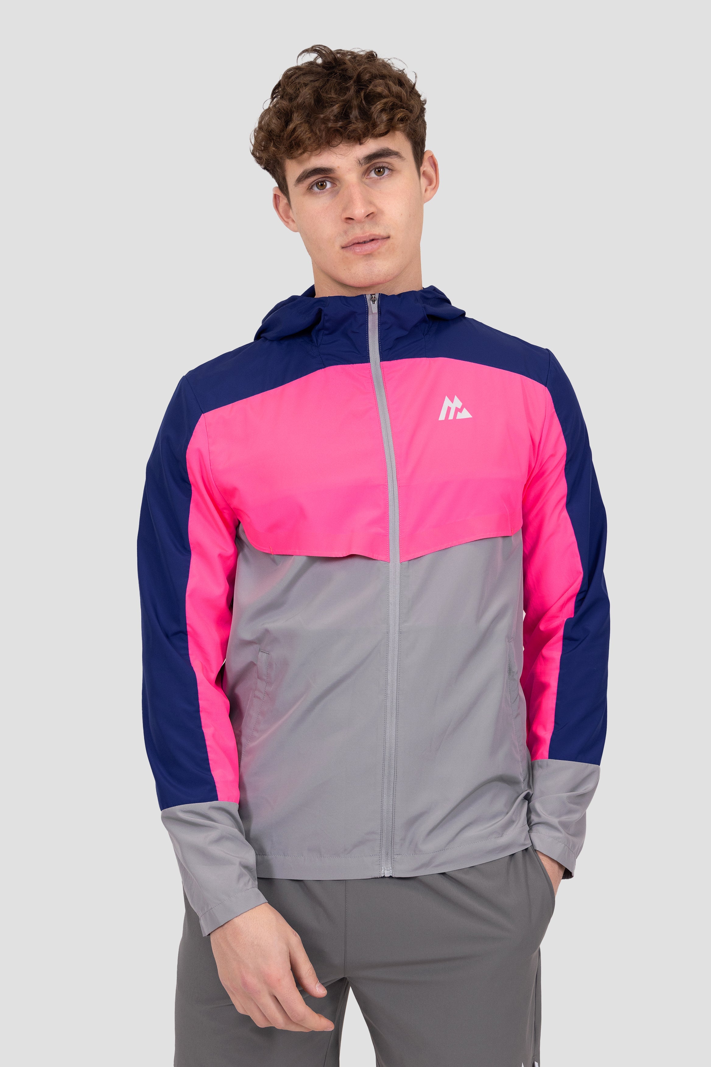 Montirex Breeze 2.0 Windbreaker – Blue, Pink, Grey