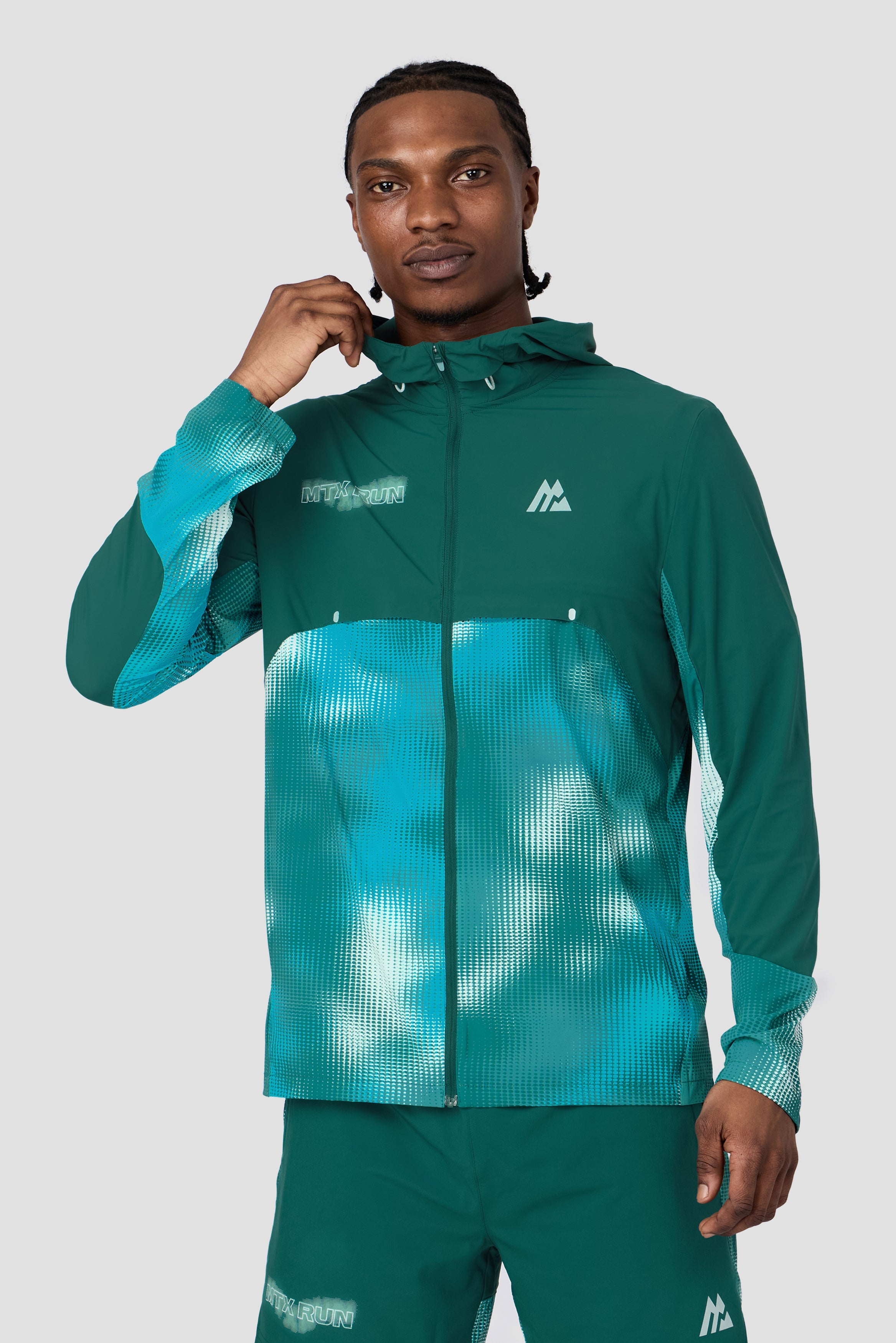 Montirex MTX Run Disperse Windbreaker - Blue