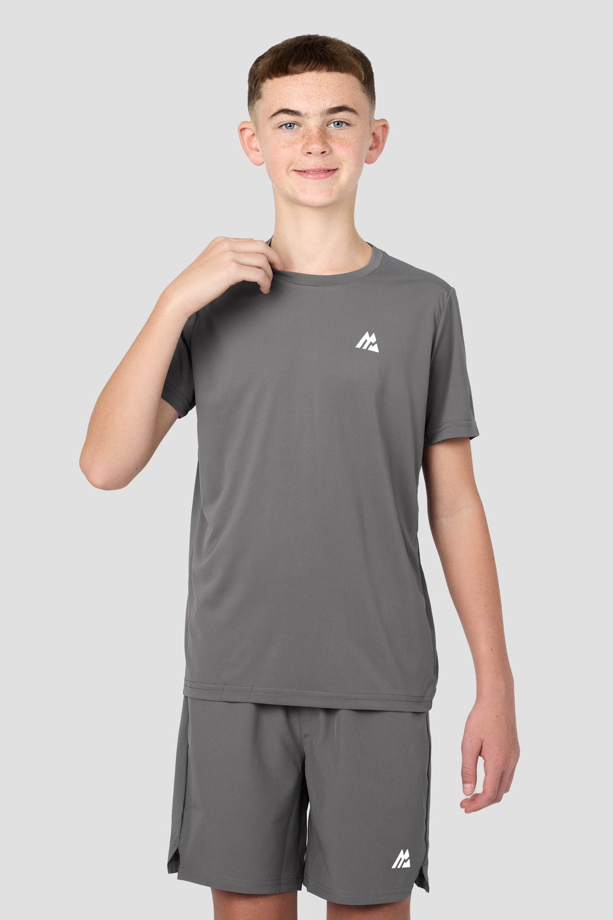 Montirex Junior Delta T-Shirt - Cement Grey
