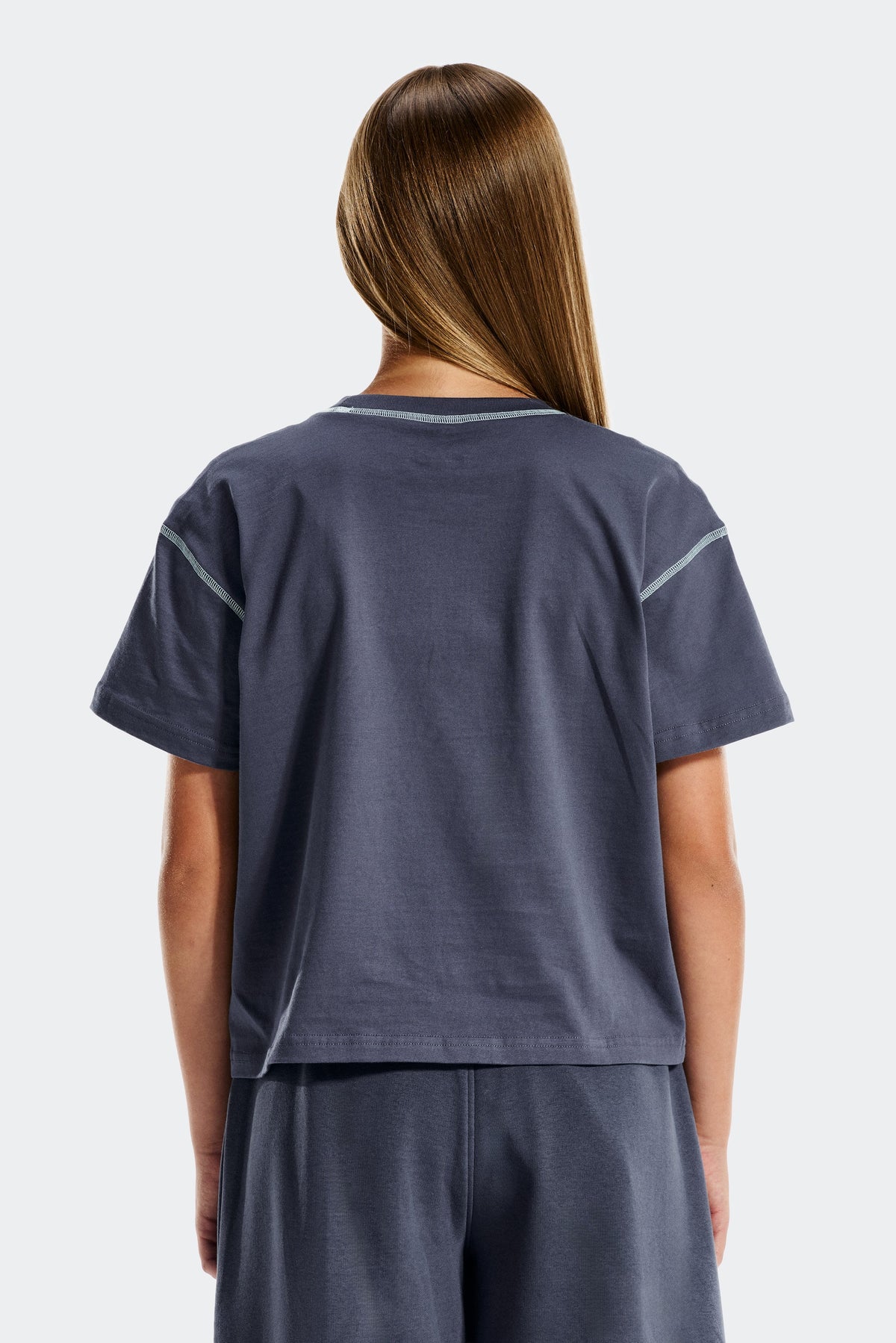 Montirex Girls' Highlight Graphic T-Shirt - Moonlight Blue