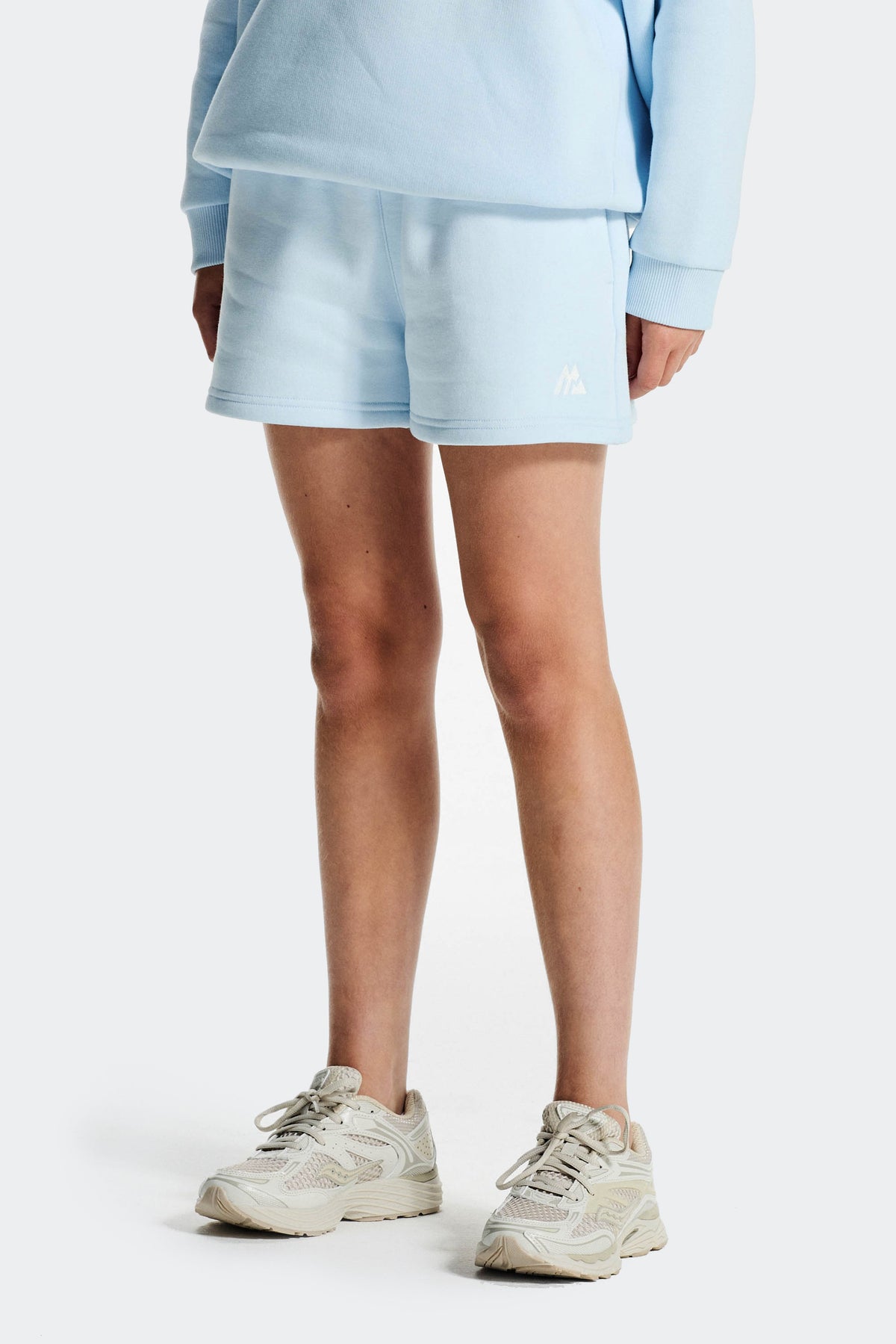 Montirex Girls' Essence Fleece Short - Misty Blue