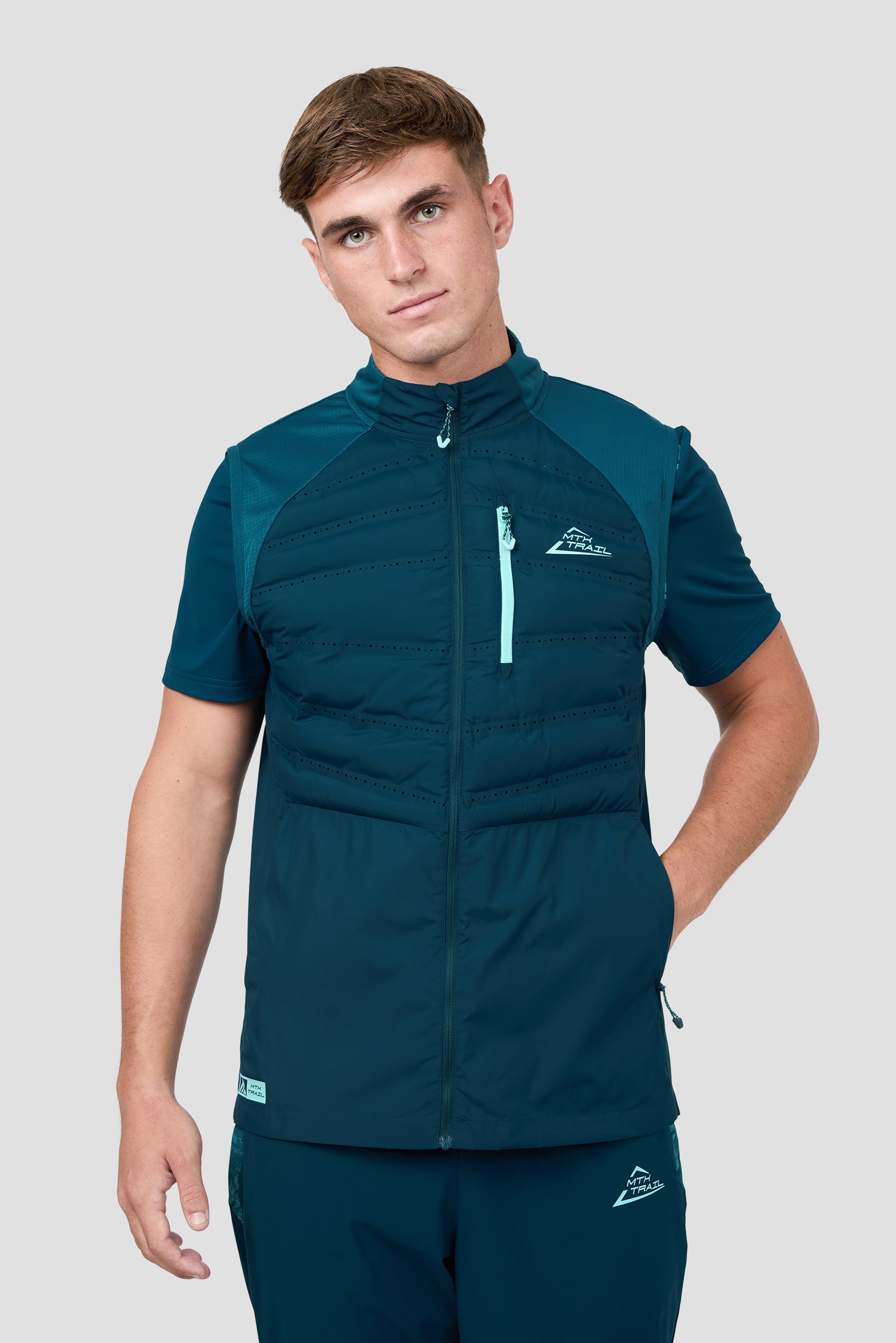 Montirex MTX Trail Triax Gilet Blue, Green