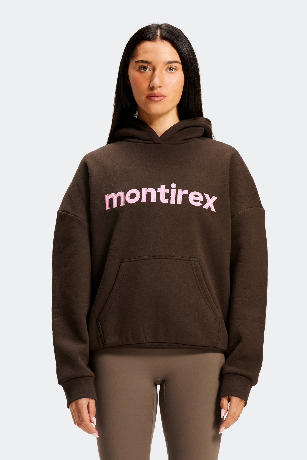 Montirex Women's Wordmark Hood - Brown
