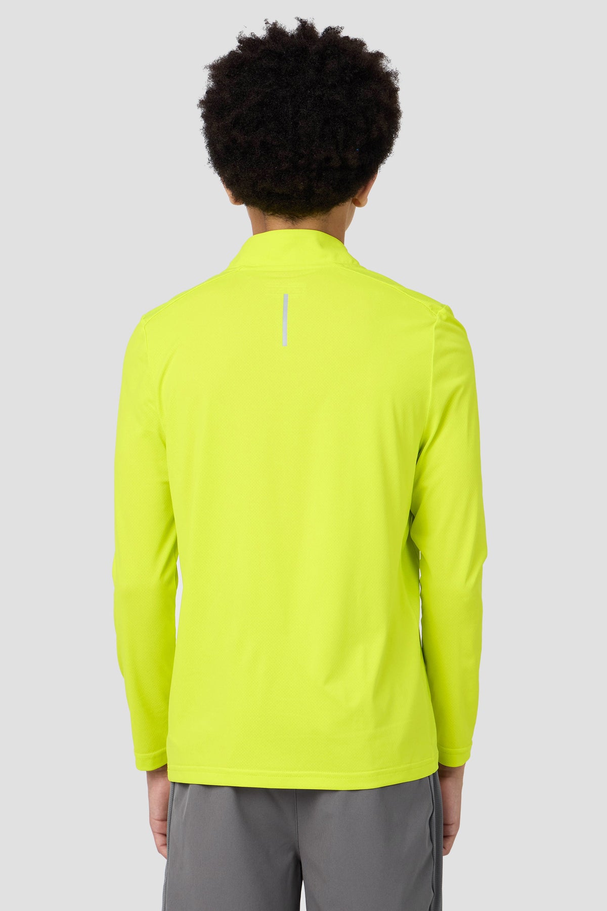 Montirex Junior Delta 1/4 Zip - Electric Lime