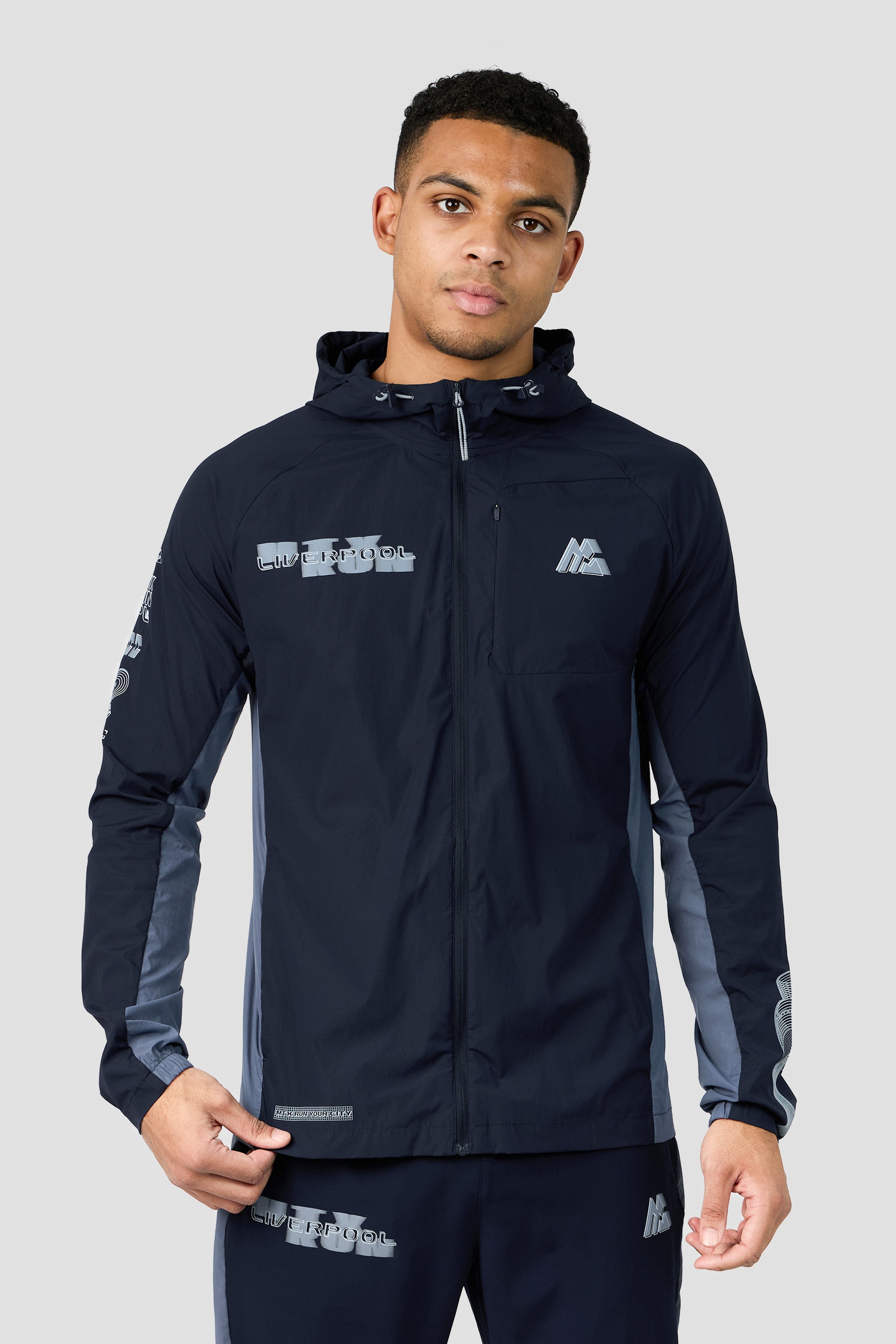 Montirex MTX Run City Liverpool Jacket Blue, Indigo