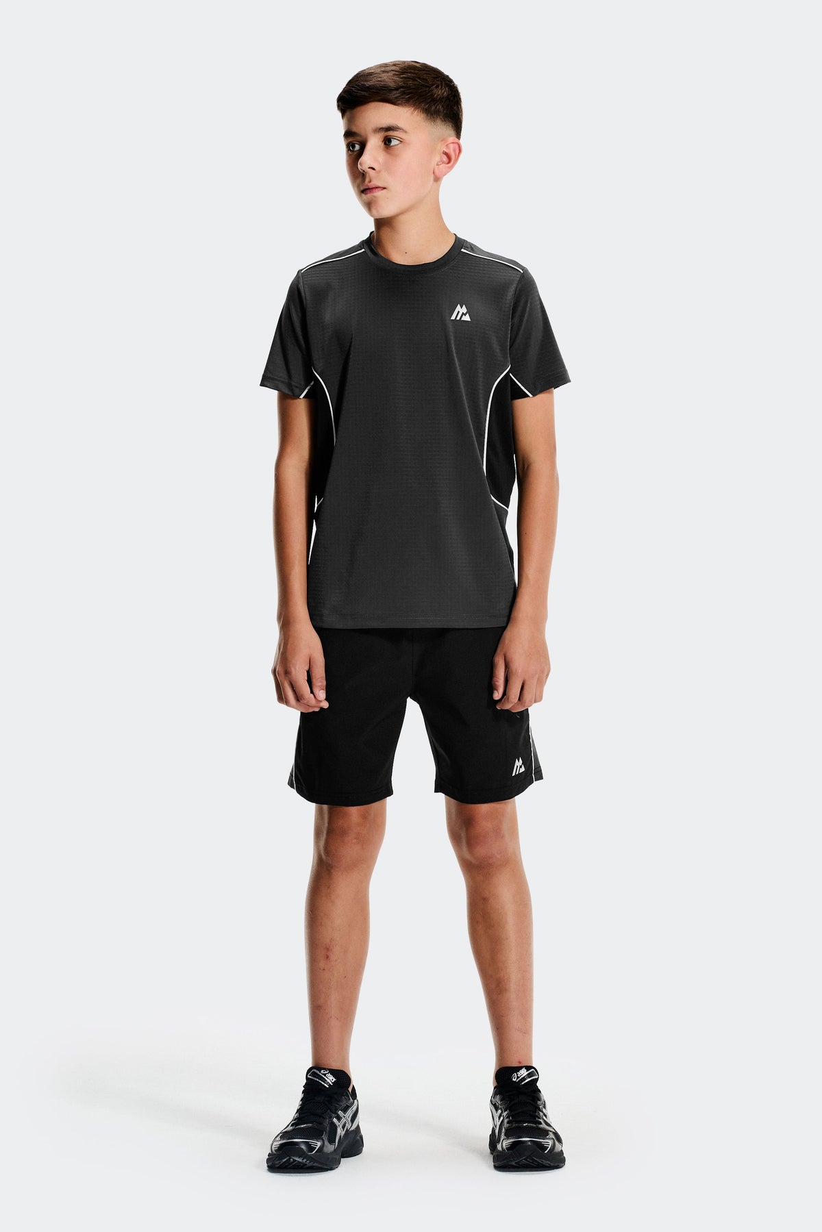 Montirex Junior Chroma Short - Black Asphalt Light Smoke Grey