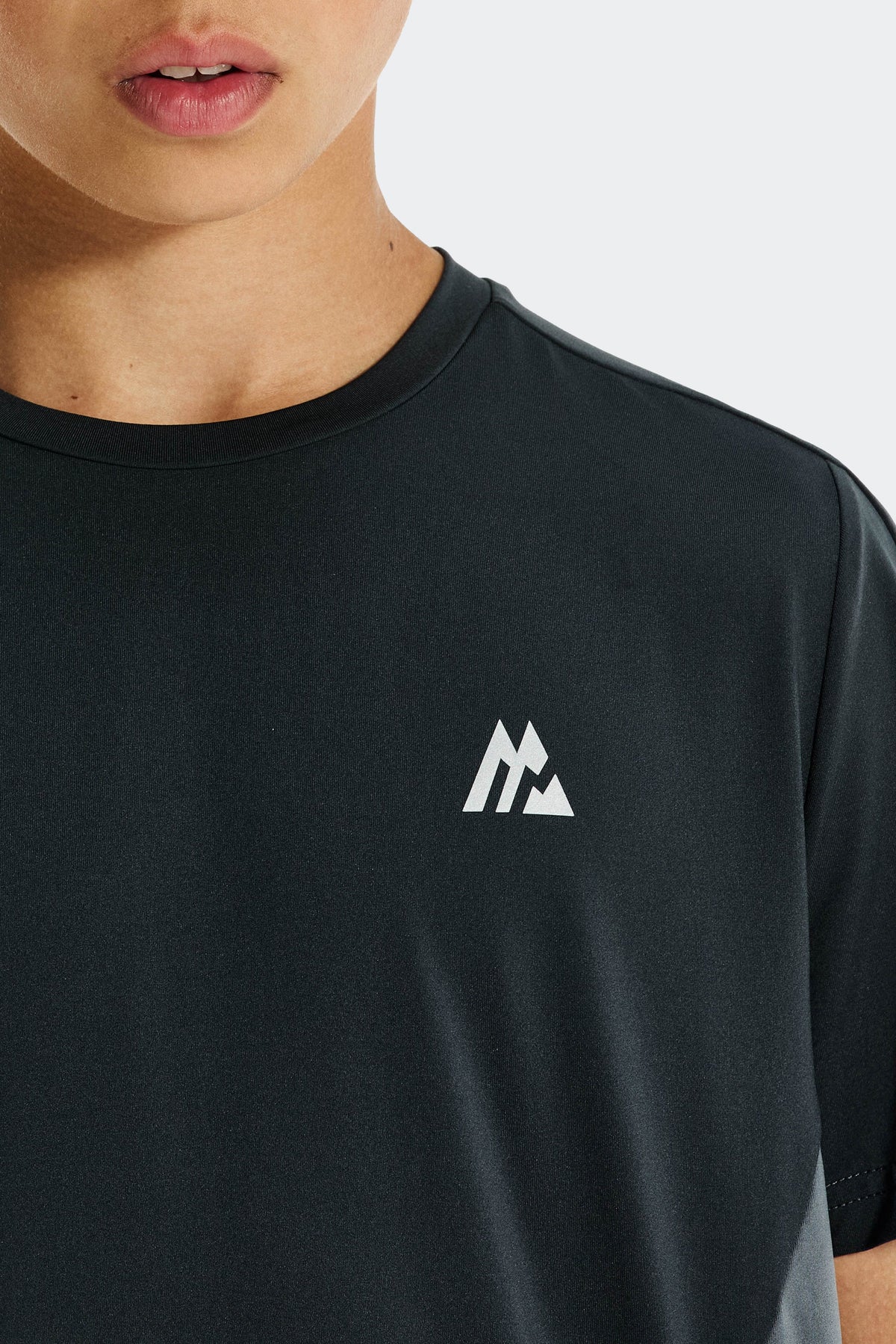 Montirex Junior Altrus T-Shirt - Black Onyx Slate Grey