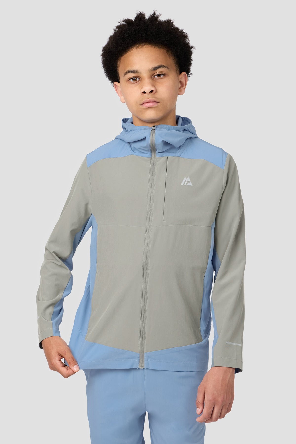 Montirex Junior Gamma Jacket - Platinum Grey Cloudy Blue