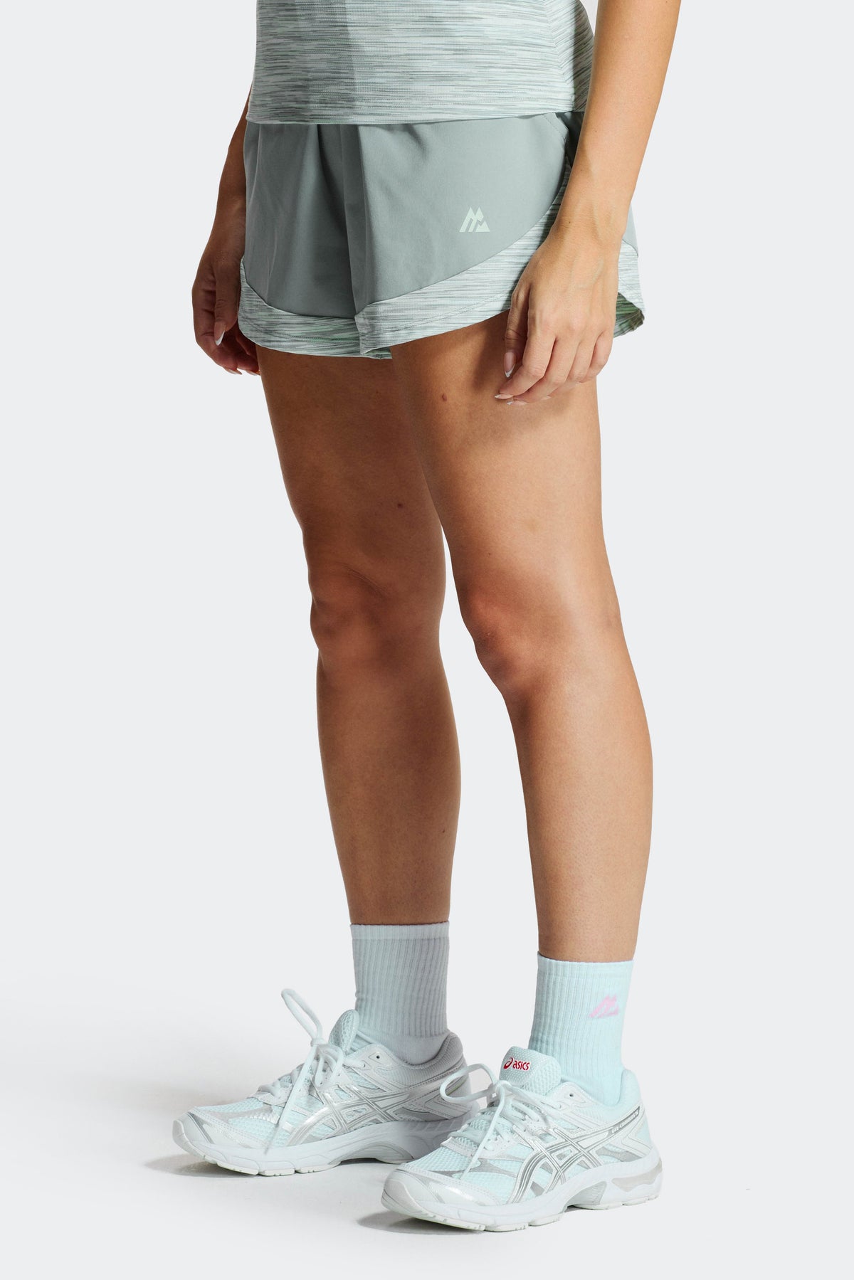 Montirex Women's Trail Short - Slate/Green/White