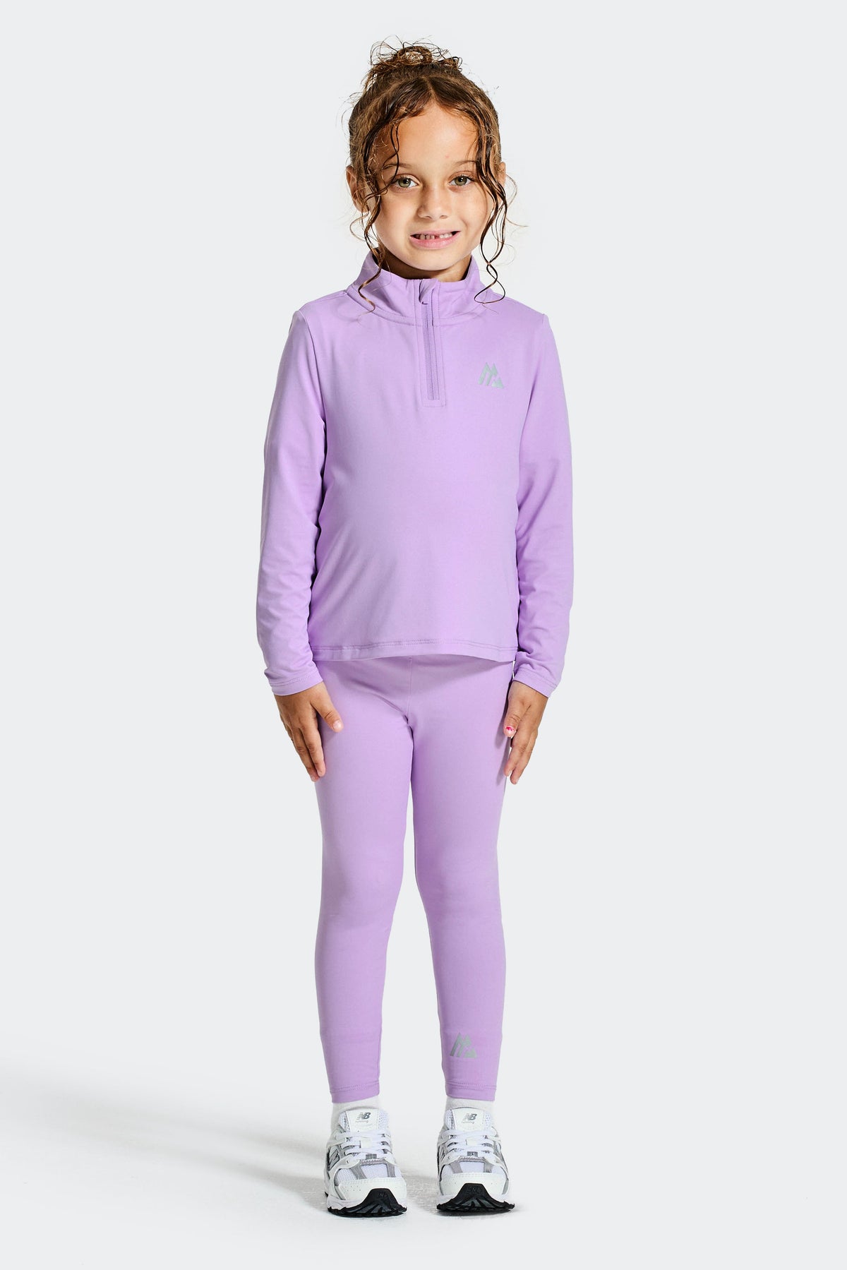Montirex Infant Girls' Bounce 1/4 Zip/Legging Set - Parma