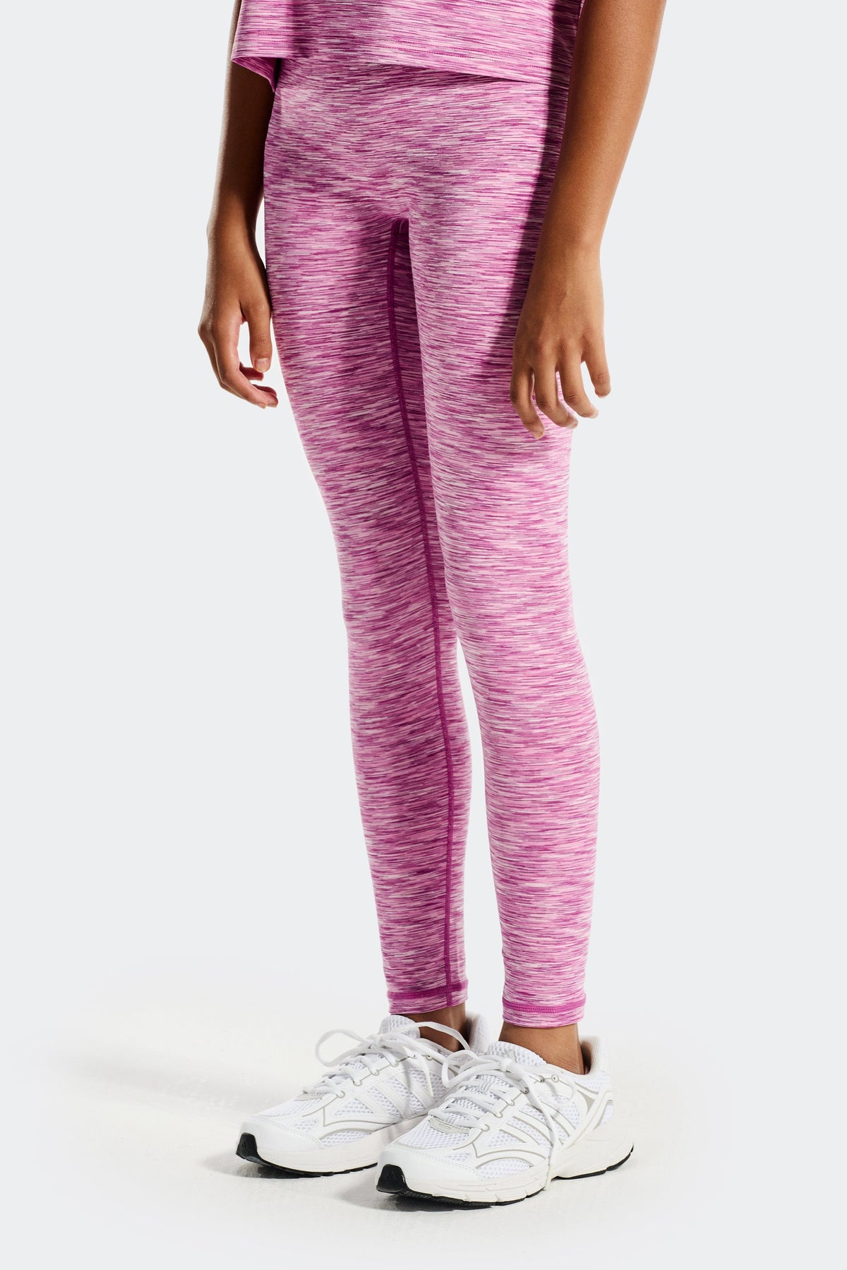 Montirex Girls' Trail Icon Legging - Purple/Pink
