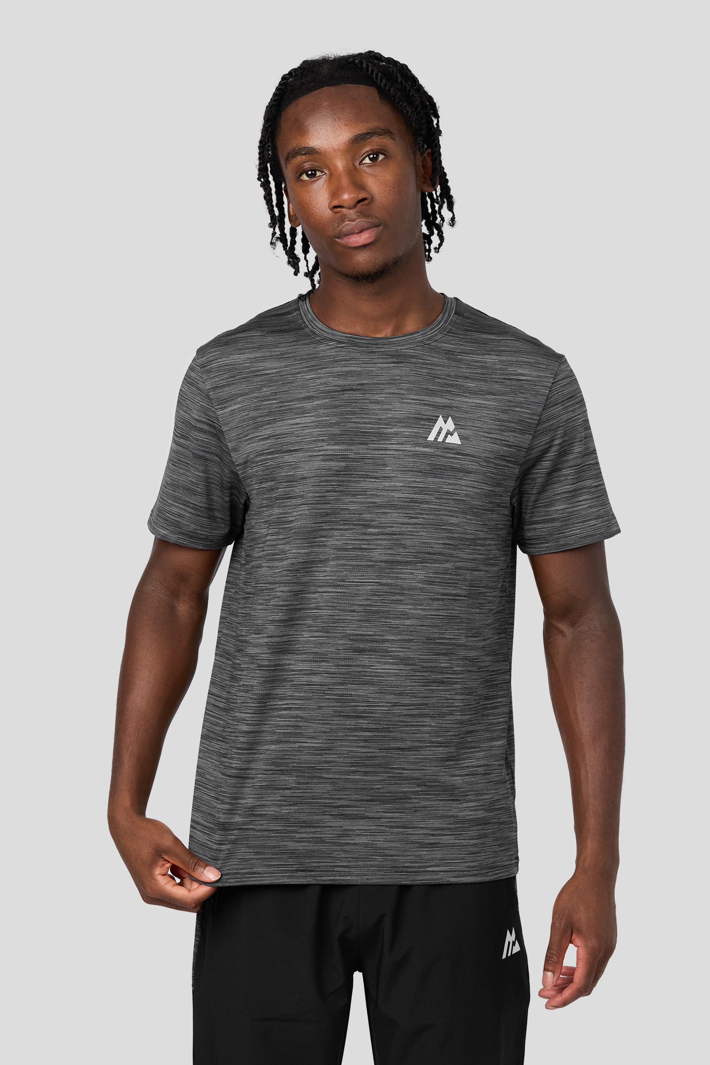 Montirex Trail T-Shirt Black, Grey